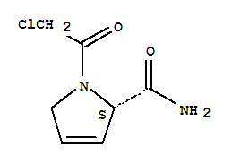 (2s)-(9ci)-1-(氯乙?；?-2,5-二氫-1H-吡咯-2-羧酰胺結(jié)構(gòu)式_637018-79-2結(jié)構(gòu)式