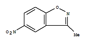 1,2-Benzisoxazole, 3-methyl-5-nitro-Structure,63770-48-9Structure 1,2-Benzisoxazole, 3-methyl-5-nitro- Structure,63770-48-9Structure