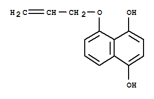 (9ci)-5-(2-丙烯基氧基)-1,4-萘二醇結(jié)構(gòu)式_637738-92-2結(jié)構(gòu)式