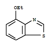 Benzothiazole,4-ethoxy-(9ci)Structure,64126-79-0Structure Benzothiazole,4-ethoxy-(9ci) Structure,64126-79-0Structure