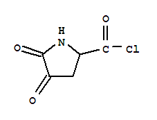 2-Pyrrolidinecarbonyl chloride,4,5-dioxo-(9ci)Structure,64154-86-5Structure 2-Pyrrolidinecarbonyl chloride,4,5-dioxo-(9ci) Structure,64154-86-5Structure