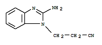 1H-benzimidazole-1-propanenitrile,2-amino-(9ci)Structure,64266-26-8Structure 1H-benzimidazole-1-propanenitrile,2-amino-(9ci) Structure,64266-26-8Structure