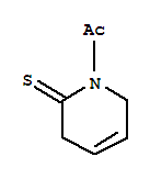 (7ci,8ci)-1-乙酰基-3,6-二氫-2(1H)-吡啶硫酮結(jié)構(gòu)式_6431-25-0結(jié)構(gòu)式