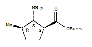 2-氨基-3-甲基-環(huán)戊烷羧酸 1,1-二甲基乙酯,結(jié)構(gòu)式_646518-16-3結(jié)構(gòu)式