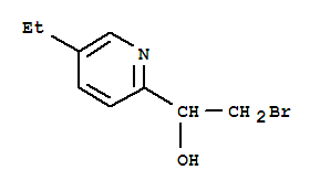 (9ci)-alpha-(溴甲基)-5-乙基-2-吡啶甲醇結(jié)構(gòu)式_646519-81-5結(jié)構(gòu)式