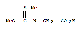 Glycine, n-(methoxythioxomethyl)-n-methyl-Structure,6477-96-9Structure Glycine, n-(methoxythioxomethyl)-n-methyl- Structure,6477-96-9Structure