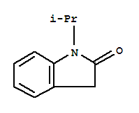 (9ci)-1,3-二氫-1-(1-甲基乙基)-2H-吲哚-2-酮結(jié)構(gòu)式_64788-47-2結(jié)構(gòu)式
