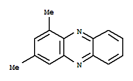 (7ci,8ci)-1,3-二甲基-吩嗪結(jié)構(gòu)式_6479-89-6結(jié)構(gòu)式