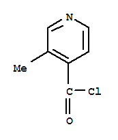 4-Pyridinecarbonyl chloride, 3-methyl-(9ci)Structure,64915-79-3Structure 4-Pyridinecarbonyl chloride, 3-methyl-(9ci) Structure,64915-79-3Structure