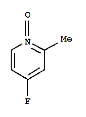 (9CI)-4-氟-2-甲基-, 1-氧化物吡啶結(jié)構(gòu)式_696-09-3結(jié)構(gòu)式
