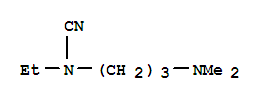 (9ci)-[3-(二甲基氨基)丙基]乙基-氨腈結(jié)構(gòu)式_700339-26-0結(jié)構(gòu)式