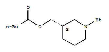 (9ci)-[(3s)-1-乙基-3-哌啶基]戊酸甲酯結(jié)構(gòu)式_700870-69-5結(jié)構(gòu)式