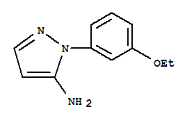 (9ci)-1-(3-乙氧基苯基)-1H-吡唑-5-胺結(jié)構(gòu)式_701899-02-7結(jié)構(gòu)式