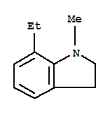 1H-indole,7-ethyl-2,3-dihydro-1-methyl-(9ci)Structure,702702-61-2Structure 1H-indole,7-ethyl-2,3-dihydro-1-methyl-(9ci) Structure,702702-61-2Structure