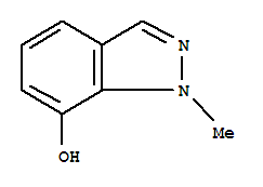 1H-indazol-7-ol, 1-methyl- (9ci) Structure,705927-35-1Structure