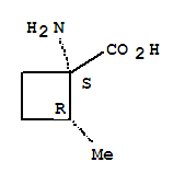 (1s,2r)-(9ci)-1-氨基-2-甲基-環(huán)丁烷羧酸結(jié)構(gòu)式_706757-18-8結(jié)構(gòu)式