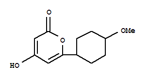 (9ci)-4-羥基-6-(4-甲氧基環(huán)己基)-2H-吡喃-2-酮結構式_706818-19-1結構式