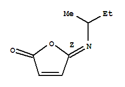 (9ci)-5-[(1-甲基丙基)亞氨基]-(5z)-2(5H)-呋喃酮結構式_708989-63-3結構式