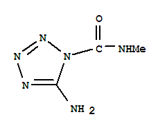 (9ci)-5-氨基-n-甲基-1H-四唑-1-羧酰胺結構式_709015-90-7結構式