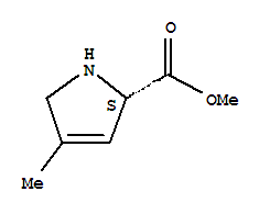 (2s)-(9ci)-2,5-二氫-4-甲基-1H-吡咯-2-羧酸甲酯結(jié)構(gòu)式_709610-26-4結(jié)構(gòu)式