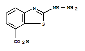 7-Benzothiazolecarboxylicacid,2-hydrazino-(9ci)Structure,71224-94-7Structure 7-Benzothiazolecarboxylicacid,2-hydrazino-(9ci) Structure,71224-94-7Structure