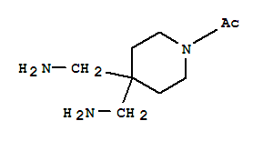 (9ci)-1-乙?；?4,4-哌啶二甲胺結(jié)構(gòu)式_712259-40-0結(jié)構(gòu)式