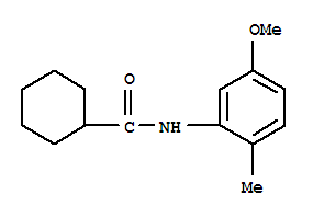 (9ci)-n-(5-甲氧基-2-甲基苯基)-環(huán)己烷羧酰胺結(jié)構(gòu)式_712298-87-8結(jié)構(gòu)式