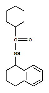 (9ci)-n-(1,2,3,4-四氫-1-萘)-環(huán)己烷羧酰胺結(jié)構(gòu)式_712300-29-3結(jié)構(gòu)式