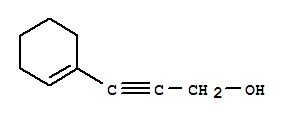 (9ci)-3-(1-環(huán)己烯-1-基)-2-丙炔-1-醇結(jié)構(gòu)式_71313-45-6結(jié)構(gòu)式