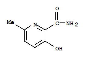 (9ci)-3-羥基-6-甲基-2-吡啶羧酰胺結構式_71322-16-2結構式