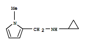 (9ci)-n-環(huán)丙基-1-甲基-1H-吡咯-2-甲胺結(jié)構(gòu)式_713501-65-6結(jié)構(gòu)式