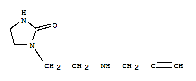2-Imidazolidinone,1-[2-(2-propynylamino)ethyl]-(9ci) Structure,714192-94-6Structure