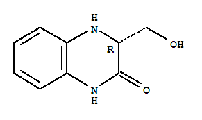 (3r)-(9ci)-3,4-二氫-3-(羥基甲基)-2(1H)-喹噁啉酮結(jié)構(gòu)式_714569-16-1結(jié)構(gòu)式
