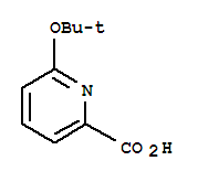 (9ci)-6-(1,1-二甲基乙氧基)-2-吡啶羧酸結(jié)構(gòu)式_717105-06-1結(jié)構(gòu)式