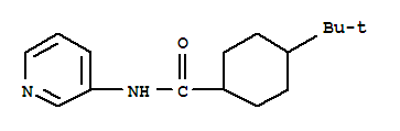 (9ci)-4-(1,1-二甲基乙基)-n-3-吡啶-環(huán)己烷羧酰胺結(jié)構(gòu)式_717867-55-5結(jié)構(gòu)式