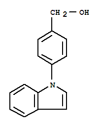 4-(1H-吲哚-1-基)苯甲醇結構式_71935-17-6結構式