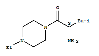 (9ci)-1-[(2s)-2-氨基-4-甲基-1-氧代戊基]-4-乙基-哌嗪結(jié)構(gòu)式_720656-32-6結(jié)構(gòu)式