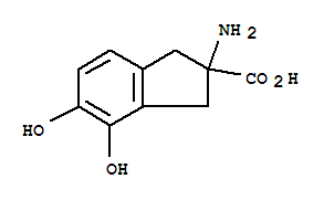 (9ci)-2-氨基-2,3-二氫-4,5-二羥基-1H-茚-2-羧酸結(jié)構(gòu)式_721386-72-7結(jié)構(gòu)式