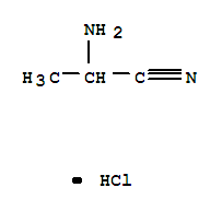 2-Aminopropanenitrile hydrochlorideStructure,72187-91-8Structure 2-Aminopropanenitrile hydrochloride Structure,72187-91-8Structure
