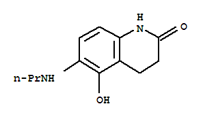 (9ci)-3,4-二氫-5-羥基-6-(丙基氨基)-2(1H)-喹啉酮結構式_721915-83-9結構式
