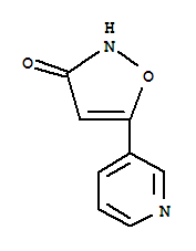 (9ci)-5-(3-吡啶)-3(2H)-異噁唑酮結(jié)構(gòu)式_72309-75-2結(jié)構(gòu)式