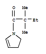 1H-pyrrole,1-(2,2-dimethyl-1-oxobutyl)-2,3-dihydro-(9ci) Structure,724433-95-8Structure