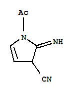 (9ci)-1-乙酰基-2,3-二氫-2-亞氨基-1H-吡咯-3-甲腈結(jié)構(gòu)式_724462-20-8結(jié)構(gòu)式