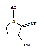 (9ci)-1-乙?；?2,5-二氫-2-亞氨基-1H-吡咯-3-甲腈結(jié)構(gòu)式_724462-22-0結(jié)構(gòu)式