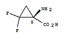 (1s)-(9ci)-1-氨基-2,2-二氟-環(huán)丙烷羧酸結(jié)構(gòu)式_724700-75-8結(jié)構(gòu)式