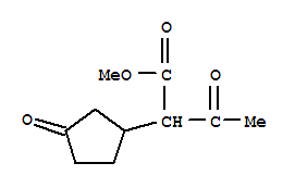 (9ci)--alpha--乙酰基-3-氧代-環(huán)戊烷乙酸甲酯結(jié)構(gòu)式_724774-84-9結(jié)構(gòu)式
