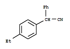 Acetonitrile, (p-ethylphenyl)phenyl-(5ci)Structure,725257-38-5Structure Acetonitrile, (p-ethylphenyl)phenyl-(5ci) Structure,725257-38-5Structure
