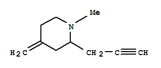 Piperidine, 1-methyl-4-methylene-2-(2-propynyl)-(9ci)Structure,725718-58-1Structure Piperidine, 1-methyl-4-methylene-2-(2-propynyl)-(9ci) Structure,725718-58-1Structure