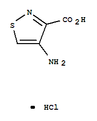 4-Amino-3-isothiazolecarboxylic acid hydrochlorideStructure,72632-94-1Structure 4-Amino-3-isothiazolecarboxylic acid hydrochloride Structure,72632-94-1Structure