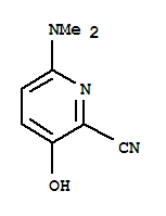 (9ci)-6-(二甲基氨基)-3-羥基-2-吡啶甲腈結(jié)構(gòu)式_727737-28-2結(jié)構(gòu)式